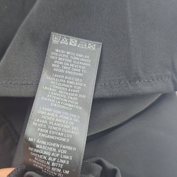 Asos NWT Black Halter‎ Off The Shoulder Mini Dress Size 14 - Picture 8 of 8